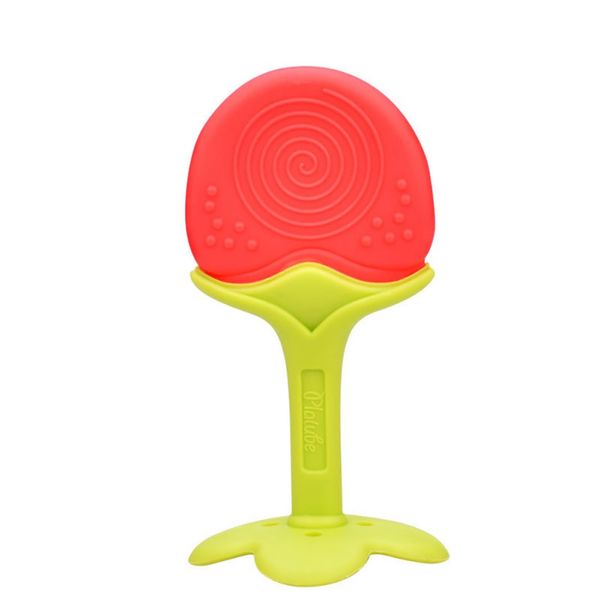 

baby teether baby silicone molar stick toy children stereo strawberry fruit cartoon tooth toddler toy