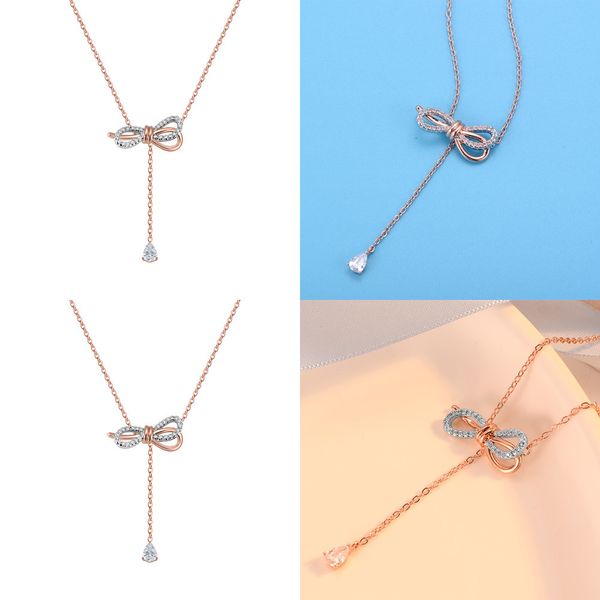 

originality necklace long fund tassels drip pendeloque cut temperament joker woman mens necklaces fast furious jewelry swarovski, Silver