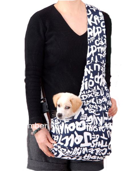 

blue pet dog sling carrier canvas bag dogs carrier bag pet carriers outdoor storage supplies soft travel drop shipping