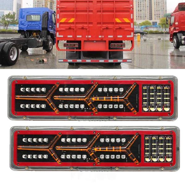 

new waterproof light guide arrow led taillighttrailer truck srear tail light auto car signal lamp caution lights fog