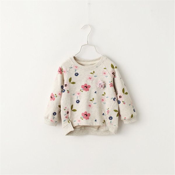 

spring girls sweater children's sweatshirts casual kids velvet costume long sleeve t-shirt jerseys baby kids clothes, Blue