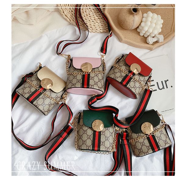 

new classic kids fashion designer paillette print handbags baby girls excursion shoulder bags kid student mini princess kid evening bags