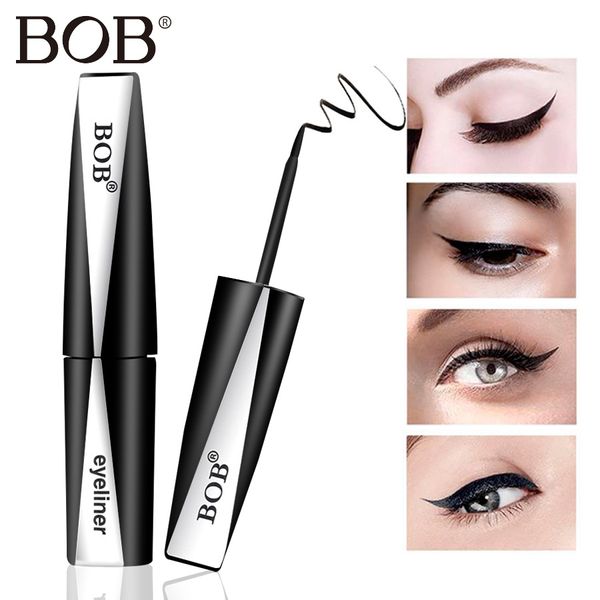 

bob brand eyeliner gel black eyeliner stamp silk eye liner pencil waterproof liquid long lasting makeup beauty korea comestics