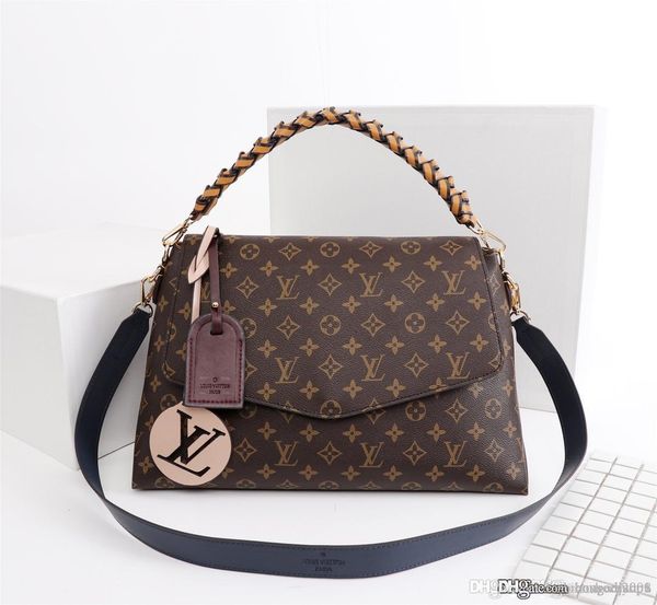 

men's travel bags women bag real leather handbags leather keepall 45 shoulder bags totes m43953 mudium size35.0 x 24.0 x 15.0 cm