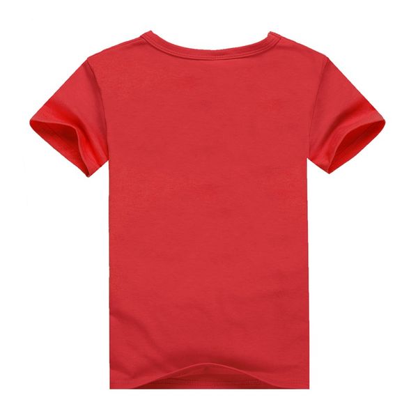 

lycra children advertising shirt customizable logo crew neck kindergarten t-shirt printed words short-sleeved shirt, White;black
