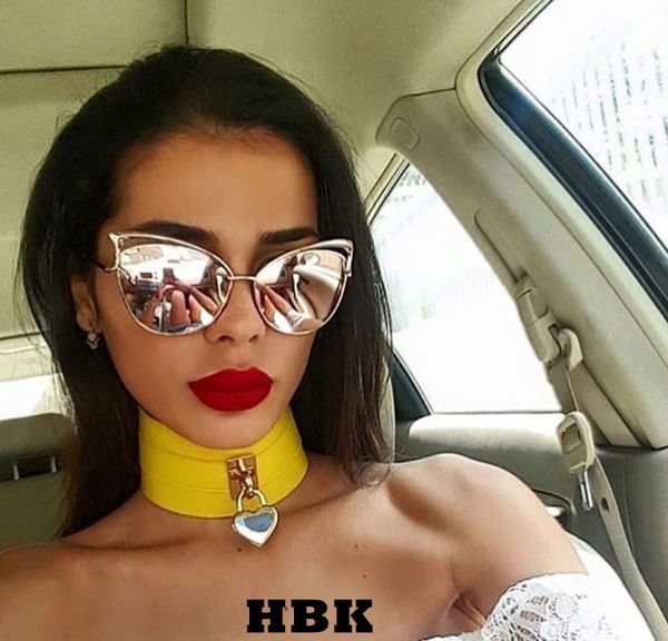 

ladies pink mirror sunglasses women 2020 lunette female sun glasses for women metal design uv400 shades oculos new, White;black