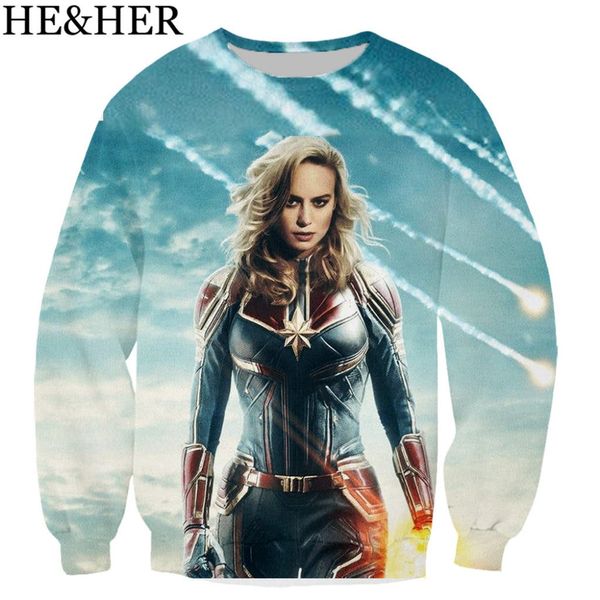 

новое пођпление мода 3d ко мђжин женин кино капиан маѬвел ко ђниек, Black