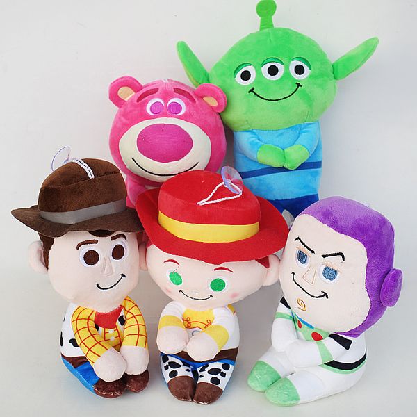 

Anime figure toy gift boy anime plu h toy kid general mobilization cowboy heriff trawberry bear plu h doll gift 20 cm pp cotton