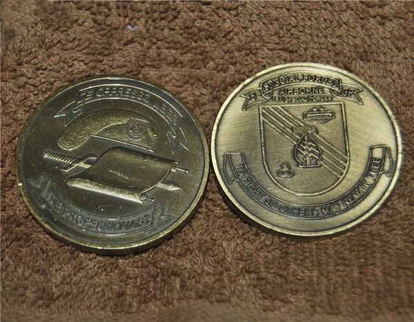 

5th special forces group airborne 1st special forces army challenge coin ing
