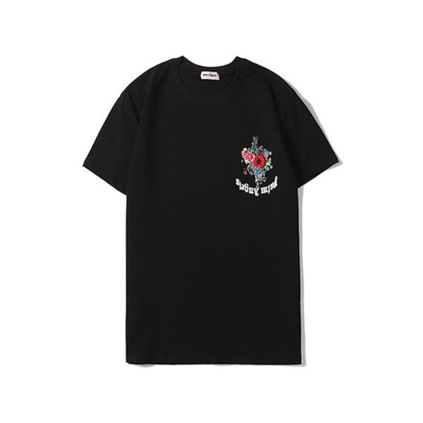 

20ss luxury mens designer t shirt famous brand men women couples casual pullover t shirt black white designer shirts size s-xxl, White;black
