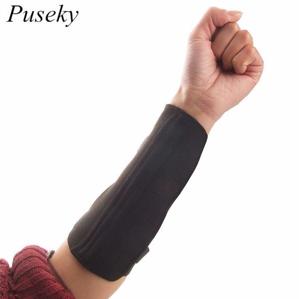 

black cow leather archery arm protector guard cowhide bow shooting arm armband 3 straps shoot guard archery safe accessory, Black;gray