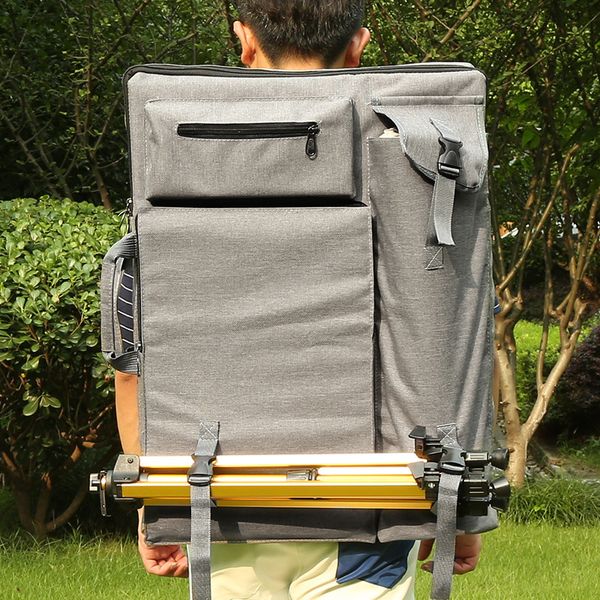 

large art bag for drawing board painting set sketching tools canvas painting art supplies for artist travel sketch bag