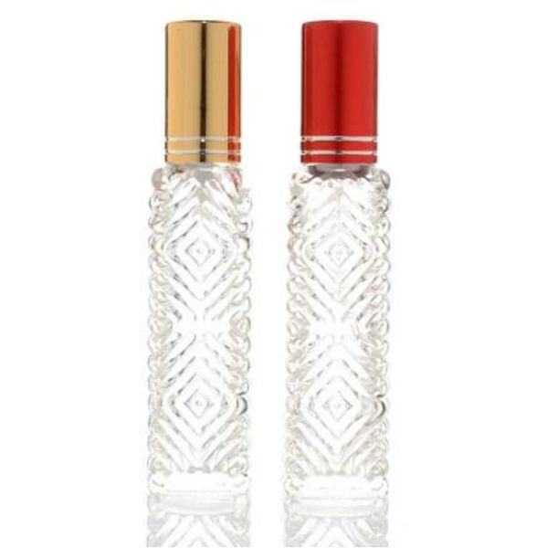 Оптовая цена 10мл Mini Spray Perfume Bottle Путешествия Refillable Empty Косметические контейнеры Perfume Bottle Форсунка в запасах