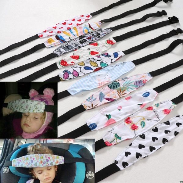 

summer thin fixing band baby kid head support holder sleeping belt car seat sleep nap holder belt baby stroller safety seat hold