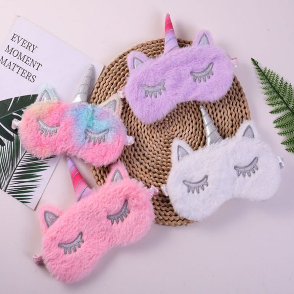

party unicorn eye mask мультфильмы variety спящей маска плюшевая обложка eyeshade relax mask подходит для путешествий главной партии подарко