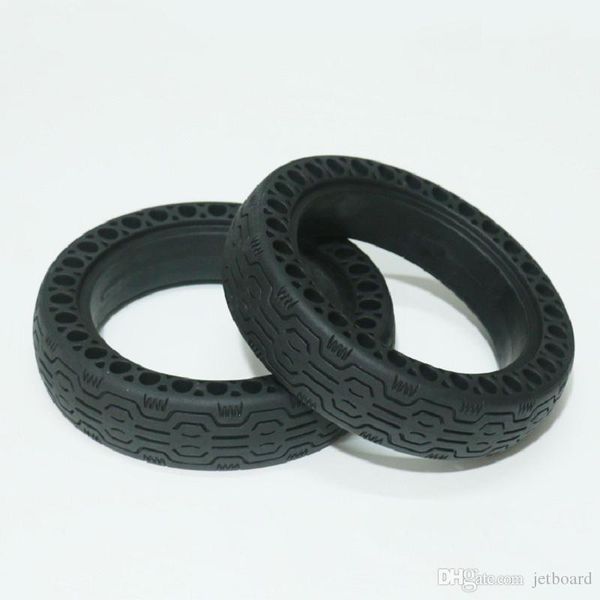 

bikight 8 1 2 * 2 honeycomb шаблон solid нет необходимости раздувать шин для mijia m365 электрический самокат etwow scooter - черный