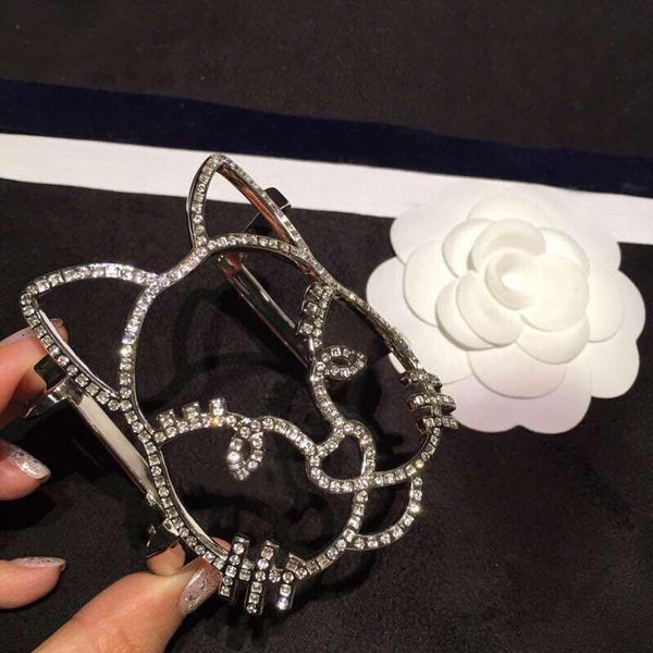

popular fashion brand high version cat bracelets for lady design women party wedding luxury jewelry with for bride, Black