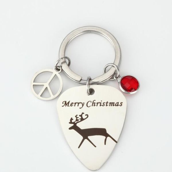 

fashion keychain stainless steel christmas tree pendant carved keepsake christmas for girlfriends/girls /women /mom/wife, Silver