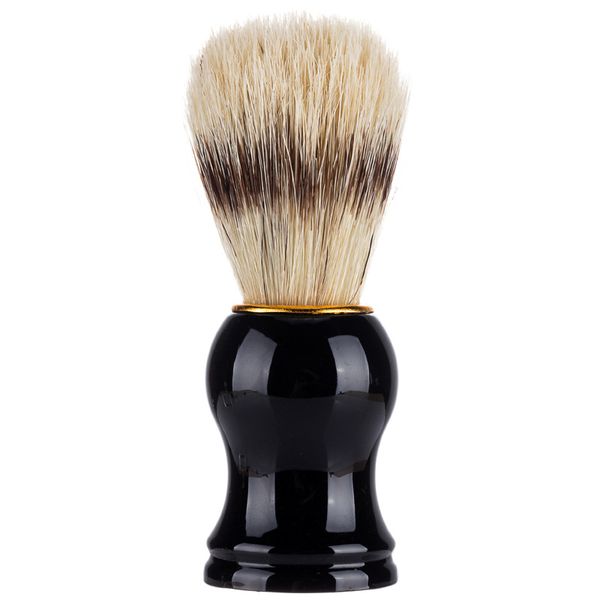 

superb barber salon shaving brush black handle blaireau face beard cleaning men shaving razor brush cleaning appliance tools