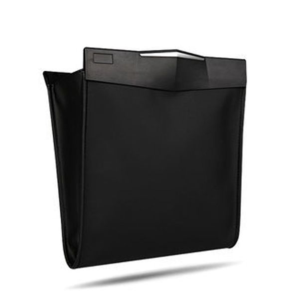 

1pc car seat back hanging garbage bin bag trash can box 26x30x15cm car interior multi-functional trash can