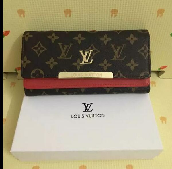 

71ucci 76oui 86uitton fa hion women long wallet famou pu leather wallet ingle zipper cro pattern clutch girl pur e