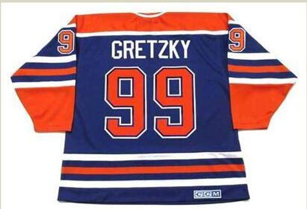 

custom men youth women vintage #99 wayne gretzky edmonton oilers 1987 ccm hockey jersey size s-5xl or custom any name or number, Black