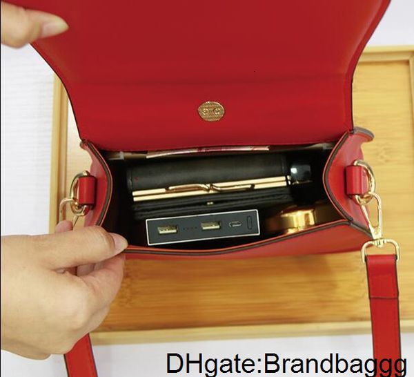 

summer new genuine leather handbag bag metal ring package saddle metal nile handle bag bracelet bag female shoulder messenger crossbody bags