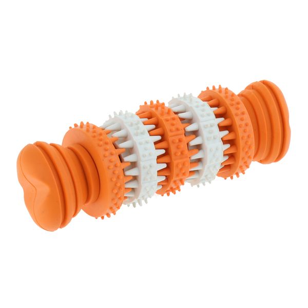 

pet dog treat toy plastic dog food dispenser tooth cleaning interactive toy