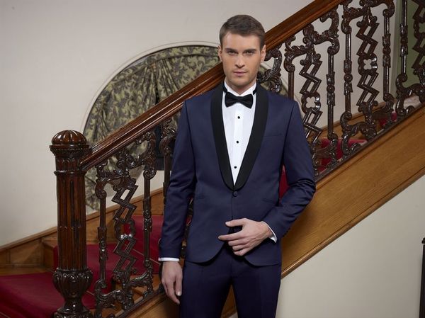 

latest coat pant design navy blue groom tuxedos groomsmen men's wedding prom suits one button business 2 pieces(jacket+pant, White;black