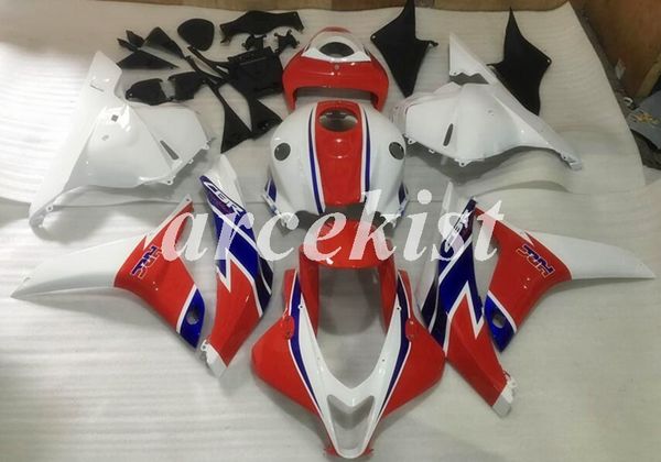 

новый abs инъекция мотоцикл полный обтекатели комплект, пригодный для honda cbr600rr f5 10 11 09 12 2009 2010 2011 2012 кузовостроение набор