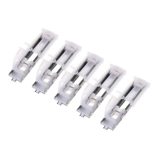 

5pcs sliding button hole foot - for domestic sewing machines snap on, Black