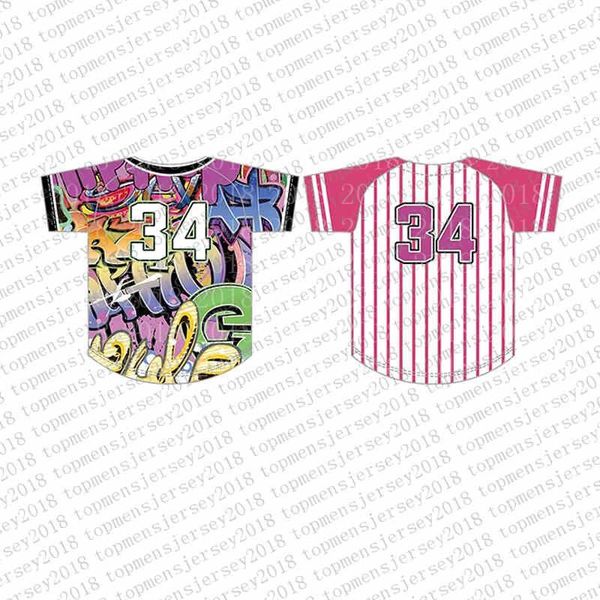 

Top Custom Baseball Jerseys Mens Embroidery Logos Jersey Free Shipping Cheap wholesale Any name any number Size M-XXL 72