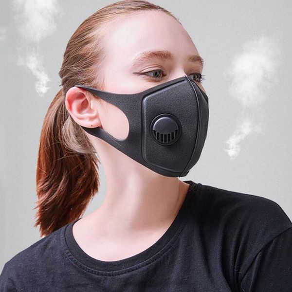 

Dustproof Face Mask Breathing Valve Sponge Mask Washable Reusable Anti-Dust Fog PM2.5 Protective Masks ZZA1871