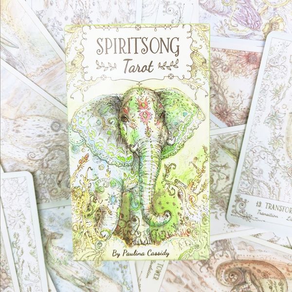 

spiritsong таро карты настольные игры party семья развлечения 78 карты / set другие продукты для гольфа