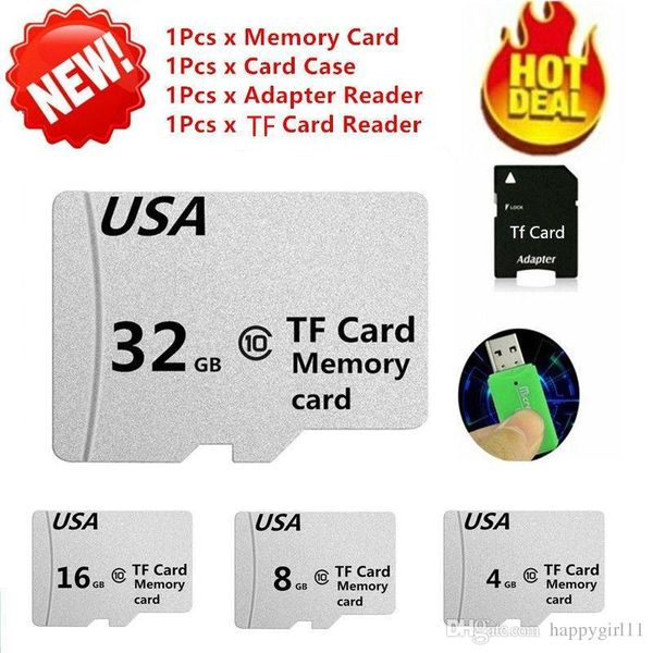 

full capacity memory card2018 new style genuine micro card 32gb 16gb 8gb 4gb high speed micro tf card
