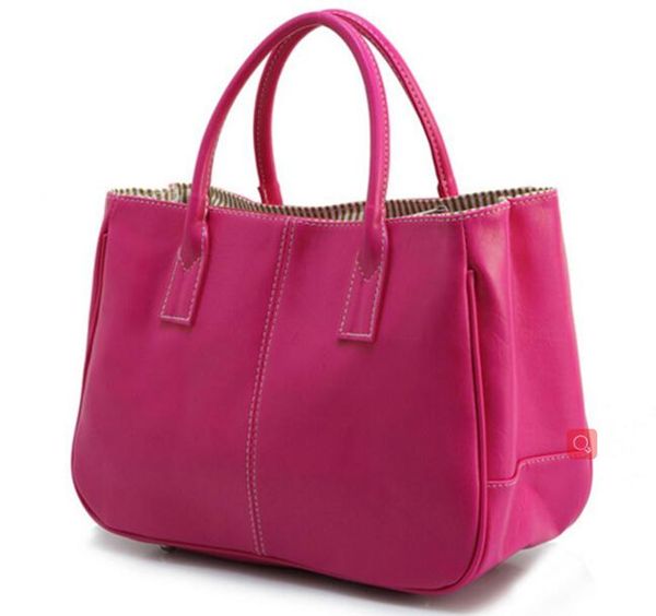 

designer totes lady simple handbag pu bag pure variety of color purse timeless classic commuter bags office designer women hand bag/4