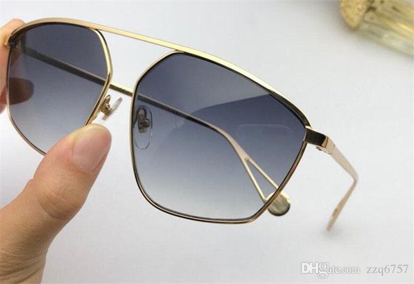 

new fashion designer sunglasses 0437 square frame popular avant-garde summer style uv400 protection eyewear, White;black