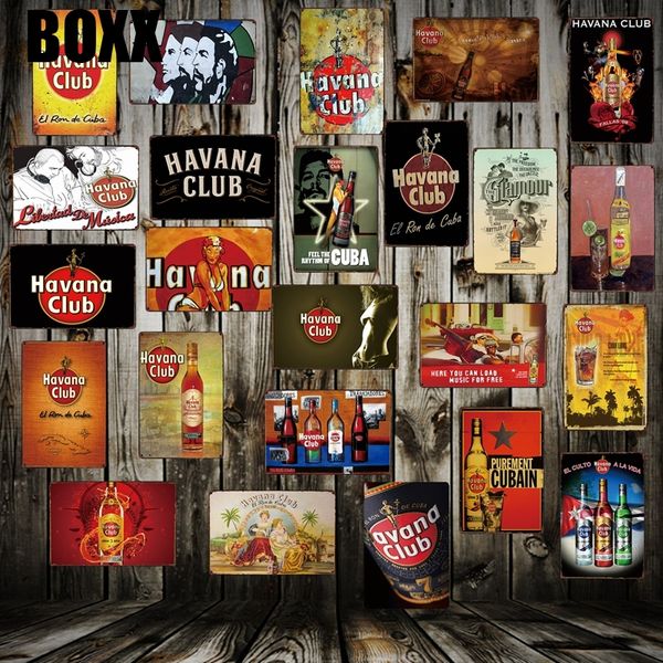 

куба гавана клуб металлическая жестяная вывеска гевара приколоть настенную табличку плакат винтажная музыка паб бар ретро живопись