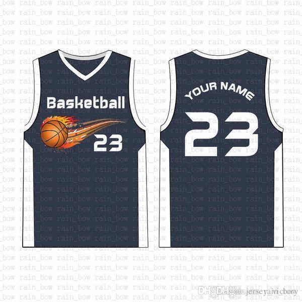 

2019 New Custom Basketball Jersey High quality Mens free shipping Embroidery Logos 100% Stitched top sale