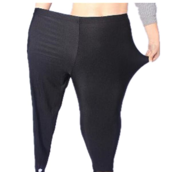 

capri women pants 2020 women black shine trousers elegant pencil pants autumn elastic high waist slim skinny leggings m835, Black;white