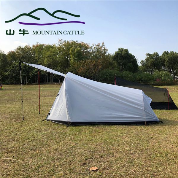 

mountain cattle manufacturers camping tent ultra-lightweight aluminum rod tent outdoor equipment camping supplies storm-proof mo