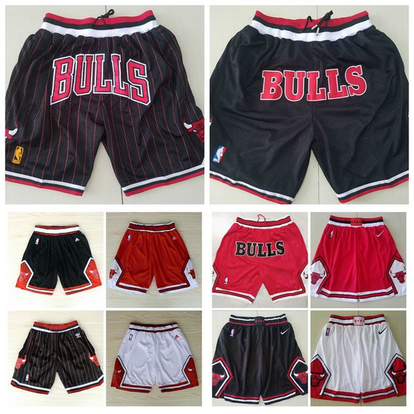 

men chicago bulls jersey markkanen 1 rose lavine just don stitched breathable pocket pants sweatpants01, Black