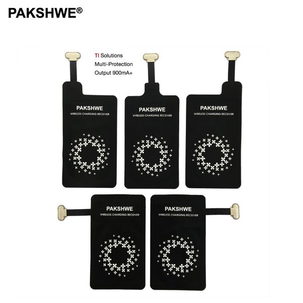 

type c qi wireless charger receiver fast charging ti-chip adapter for huawei honor note 8 all android usb c devices