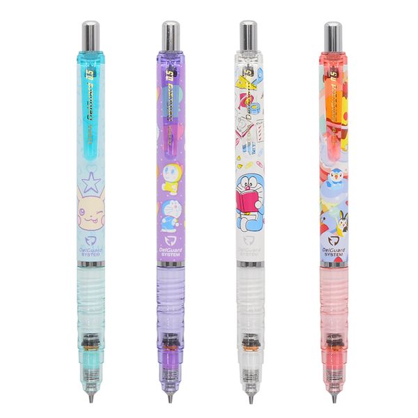 

limited japan zebra doraemon & bikachu mechanical pencil continuous lead mechanical pencil ma85 0.5mm 1pcs, Blue;orange