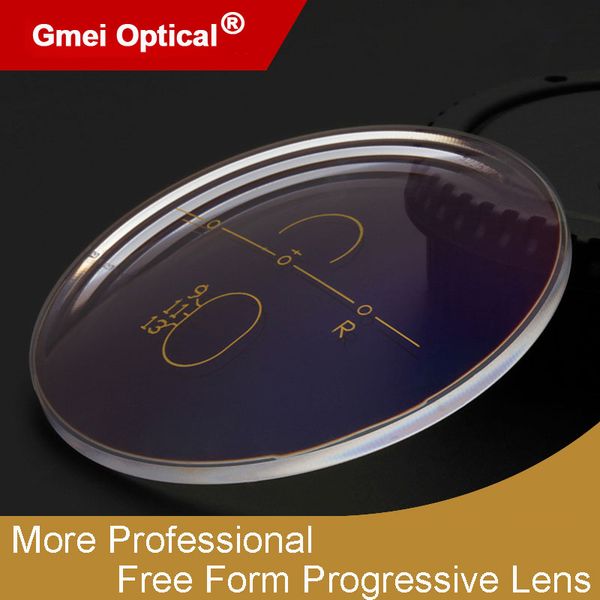 

1.56 pchromic form progressive optical multifocal prescription lenses fast and deep color change performance