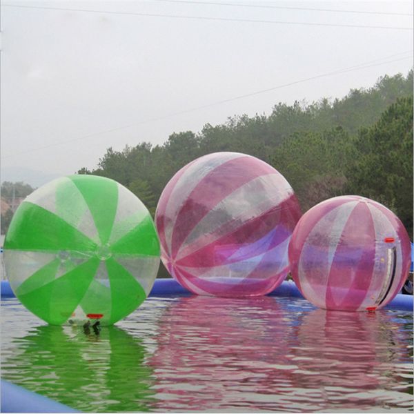 

multicolour 2m 0.8mm pvc inflatable water walking toys german zipper aqua zorb ball water ball air human hamster ball