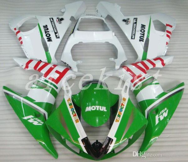 

новые комплекты обтекателей мотоциклов abs для yamaha yzf-r6 2003 2004 2005 yzf r6 03 04 05 yzf600 yzf r6 03-05 пользовательский красный зел