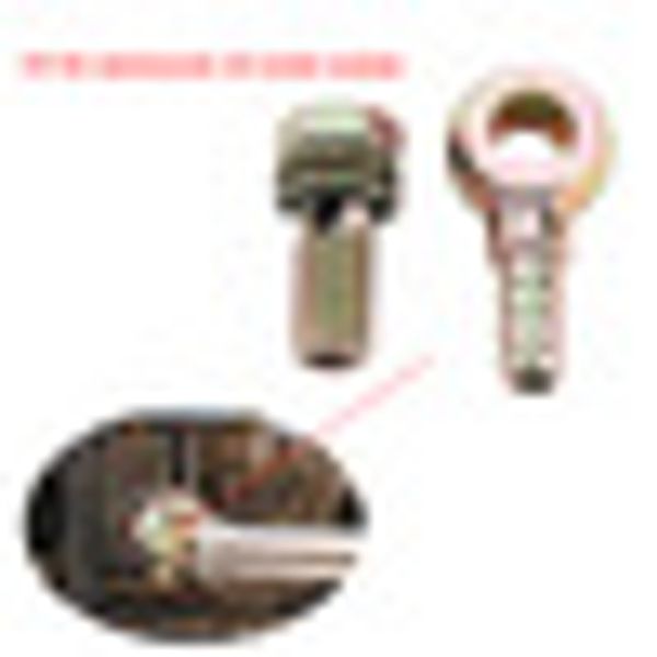 

fittings 2pcs/set motorcycle oil cooler m12x1.25mm refit durable new oil cooler screw access replaces