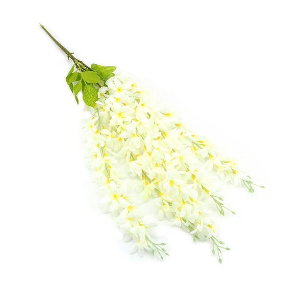 

5 head/bunch artificial clove flower vines garland fake silk wisteria wedding party decor hanging rattan home decoration
