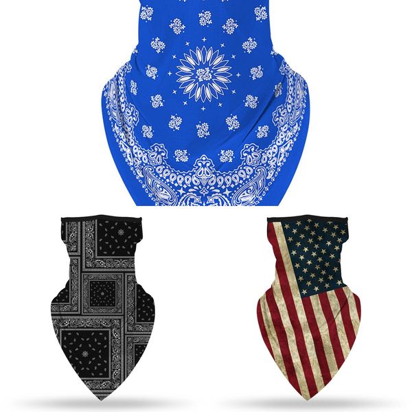 

ux7sf outdoor sport neck skull shield fishing scarf bandanas balaclava face mask headband bandana headwear ring scarf bicycle bicycle, Black